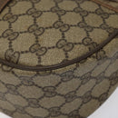 GUCCI GG Supreme Web Sherry Line Bag PVC Beige Gold 89 02 032 Auth hk2475-14