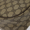 GUCCI GG Supreme Web Sherry Line Bag PVC Beige Gold 89 02 032 Auth hk2475-16