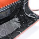 Salvatore Ferragamo Shoulder Bag Leather Brown Gold Auth hk2488-18