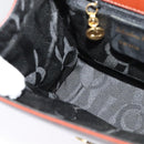 Salvatore Ferragamo Shoulder Bag Leather Brown Gold Auth hk2488-19