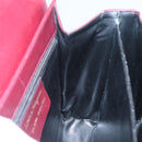 Salvatore Ferragamo Hand Bag Leather 2way Bordeaux Gold Auth hk2490-17