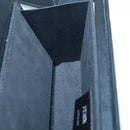 FENDI Box Shoulder Bag Leather Black Silver Auth hk2491-18