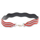 FENDI Strap You Shoulder Strap Leather Orange Auth hk2497-2
