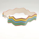 FENDI Strap You Shoulder Strap Leather Beige Auth hk2499-4