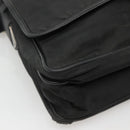 PRADA Shoulder Bag Nylon Black Silver Auth hk2516-15