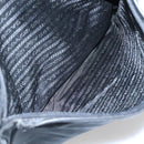 PRADA Shoulder Bag Nylon Black Silver Auth hk2516-23
