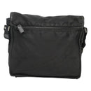 PRADA Shoulder Bag Nylon Black Silver Auth hk2516-2