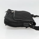 PRADA Shoulder Bag Nylon Black Silver Auth hk2516-3