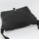 PRADA Shoulder Bag Nylon Black Silver Auth hk2516-6