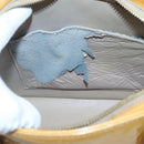 LOUIS VUITTON Monogram Vernis Houston Hand Bag Beige M91004 LV Auth hk2531-10