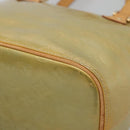 LOUIS VUITTON Monogram Vernis Houston Hand Bag Gris M91053 LV Auth hk2532-9