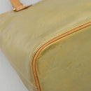 LOUIS VUITTON Monogram Vernis Houston Hand Bag Gris M91053 LV Auth hk2532-14
