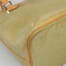 LOUIS VUITTON Monogram Vernis Houston Hand Bag Gris M91053 LV Auth hk2532-16