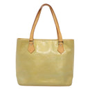 LOUIS VUITTON Monogram Vernis Houston Hand Bag Gris M91053 LV Auth hk2532-2