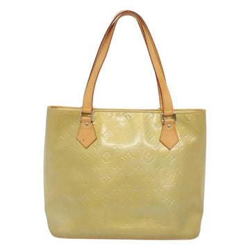 LOUIS VUITTON Monogram Vernis Houston Hand Bag Gris M91053 LV Auth hk2532 - 0