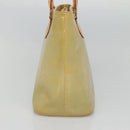 LOUIS VUITTON Monogram Vernis Houston Hand Bag Gris M91053 LV Auth hk2532-3