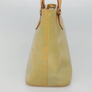 LOUIS VUITTON Monogram Vernis Houston Hand Bag Gris M91053 LV Auth hk2532-4