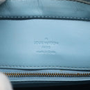LOUIS VUITTON Monogram Vernis Houston Hand Bag Baby Blue M91005 LV Auth hk2533-17