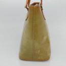 LOUIS VUITTON Monogram Vernis Houston Hand Bag Baby Blue M91005 LV Auth hk2533-3