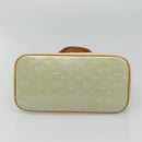 LOUIS VUITTON Monogram Vernis Houston Hand Bag Gris M91053 LV Auth hk2535-5