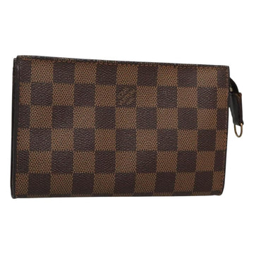 LOUIS VUITTON Damier Ebene Marais  Pouch LV Auth hk2541