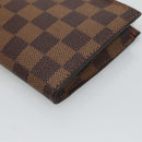 LOUIS VUITTON Damier Ebene Marais  Pouch LV Auth hk2541-15