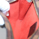 LOUIS VUITTON Damier Ebene Marais  Pouch LV Auth hk2541-11