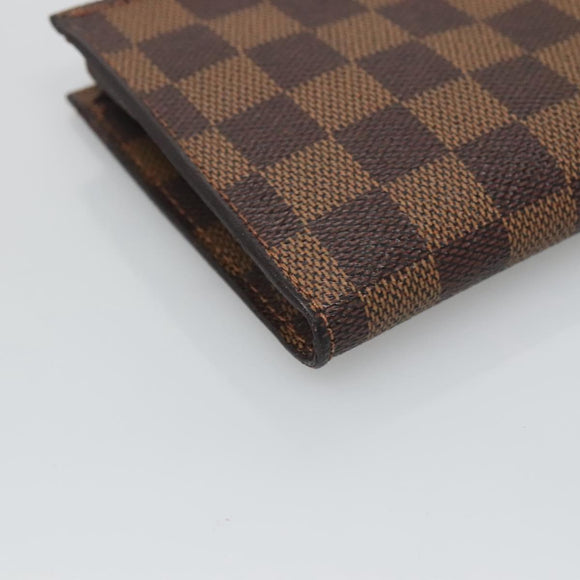 LOUIS VUITTON Damier Ebene Marais  Pouch LV Auth hk2541