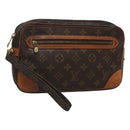 LOUIS VUITTON Monogram Marly Dragonne GM Clutch Bag M51825 LV Auth hk2543-1