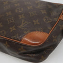 LOUIS VUITTON Monogram Compiegne 28 Clutch Bag M51845 LV Auth hk2544-15