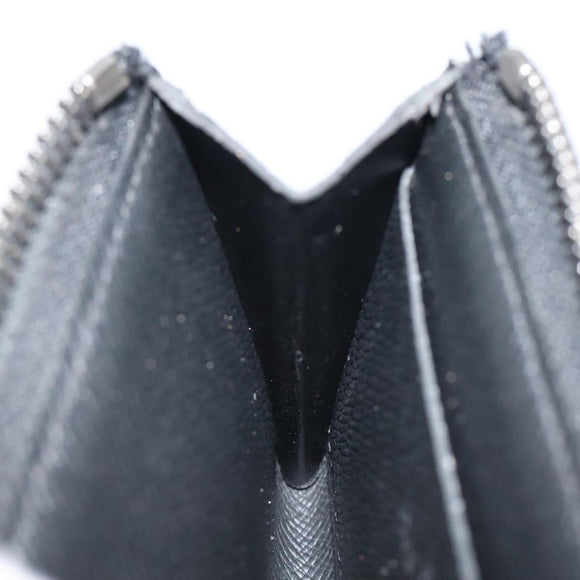 LOUIS VUITTON Monogram Eclipse Porte monnaie Jour Coin Purse M63536 Auth hk2554