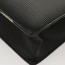 LOUIS VUITTON Epi Sac Plat Hand Bag Black M59082 LV Auth hk2560-15