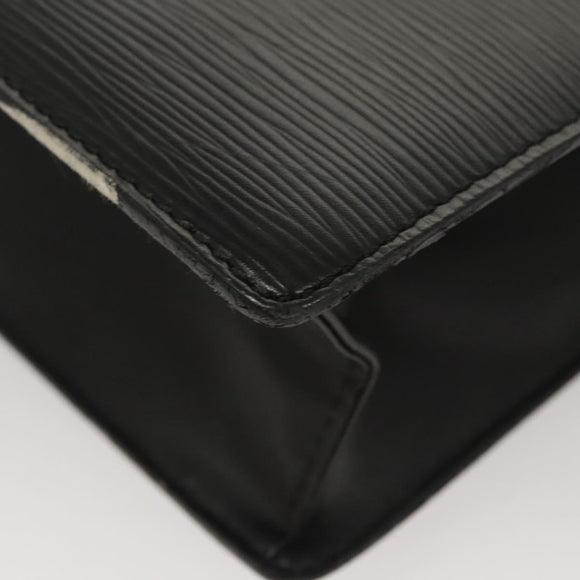 LOUIS VUITTON Epi Sac Plat Hand Bag Black M59082 LV Auth hk2560