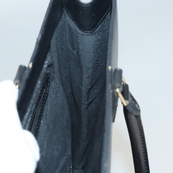 LOUIS VUITTON Epi Sac Plat Hand Bag Black M59082 LV Auth hk2560