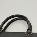 LOUIS VUITTON Epi Sac Plat Hand Bag Black M59082 LV Auth hk2560-14