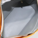 LOUIS VUITTON Monogram Vernis Houston Hand Bag Gris M91053 LV Auth hk2570-11