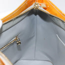 LOUIS VUITTON Monogram Vernis Houston Hand Bag Gris M91053 LV Auth hk2570-19