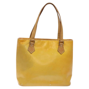 LOUIS VUITTON Monogram Vernis Houston Hand Bag Gris M91053 LV Auth hk2570 - 0