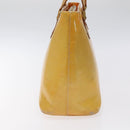 LOUIS VUITTON Monogram Vernis Houston Hand Bag Gris M91053 LV Auth hk2570-4
