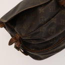 LOUIS VUITTON Monogram Saumur 30 Shoulder Bag M42256 LV Auth hk2574-15