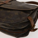 LOUIS VUITTON Monogram Saumur 30 Shoulder Bag M42256 LV Auth hk2574-16