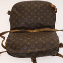 LOUIS VUITTON Monogram Saumur 30 Shoulder Bag M42256 LV Auth hk2574-19
