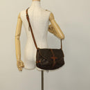 LOUIS VUITTON Monogram Saumur 30 Shoulder Bag M42256 LV Auth hk2574-29