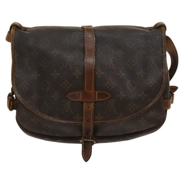 LOUIS VUITTON Monogram Saumur 30 Shoulder Bag M42256 LV Auth hk2574 - 0