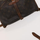 LOUIS VUITTON Monogram Saumur 30 Shoulder Bag M42256 LV Auth hk2574-6