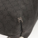 GUCCI GG Canvas Tote Bag Outlet Gray 354664 Auth hk2586-15