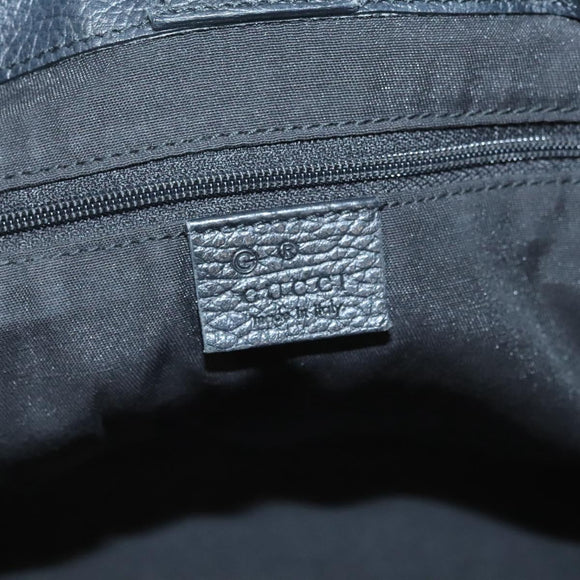 GUCCI GG Canvas Tote Bag Outlet Gray 354664 Auth hk2586