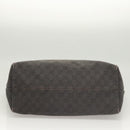 GUCCI GG Canvas Tote Bag Outlet Gray 354664 Auth hk2586-5