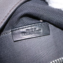 LOEWE Anagram Body Bag Leather Gray Silver Auth hk2593-12