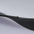 LOEWE Anagram Body Bag Leather Gray Silver Auth hk2593-8